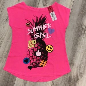 Pink Total Girl sleeveless t-shirt